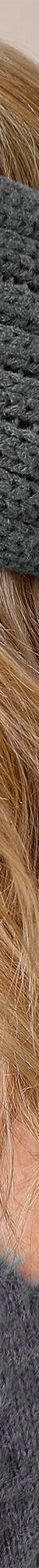 Headband en maille avec bijou (gris) Headband en maille avec bijou (gris)